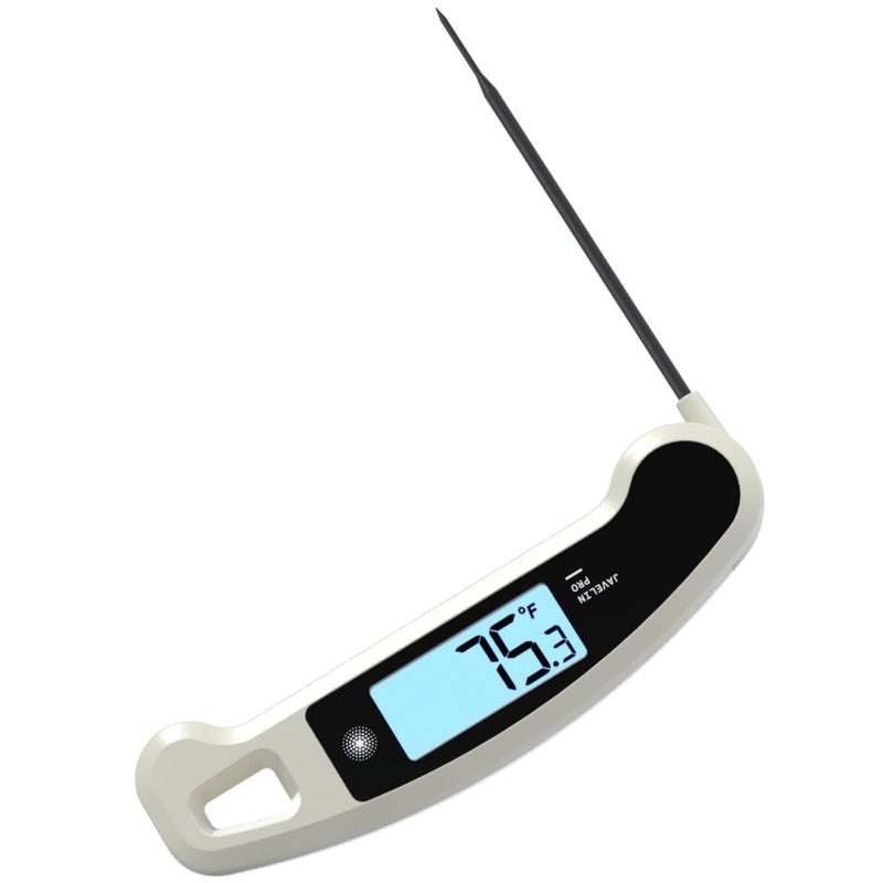 Lavatools JavelinÂ® PRO Classic Ultra-Fast 2-Second Professional Digital Instant Read Meat Thermometer for Grill and Cooking, Auto-Rotating Backlit Display, IP65 Water Resistant â€“ Panda - Image 2